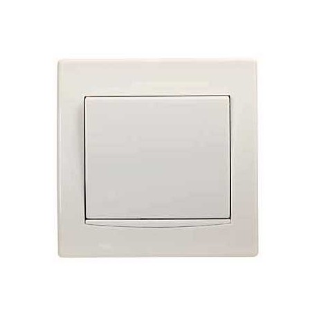 Łącznik 1-biegunowy IP44 Schneider Anya AYA0190223 kremowy