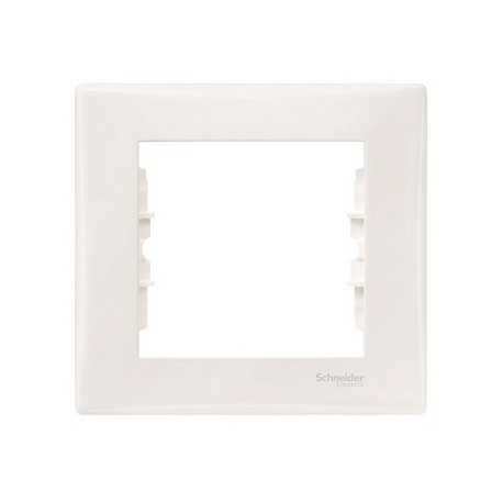 Ramka 1-krotna pozioma Schneider Sedna IP44 SDN5810123 kremowy