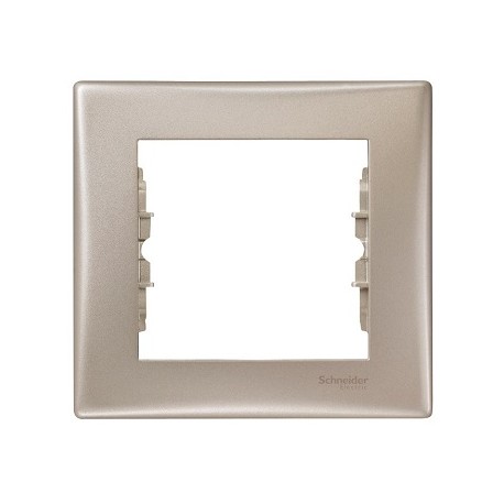 Ramka 1-krotna pozioma Schneider Sedna IP44 SDN5810168 satyna