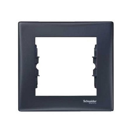 Ramka 1-krotna pozioma Schneider Sedna IP44 SDN5810170 grafitowy