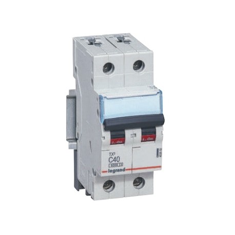 Wyłącznik nadprądowy Legrand S312 404197 2P TX3 C 1A AC