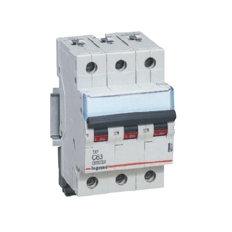 Wyłącznik nadprądowy Legrand S313 404126 3P TX3 B 16A AC