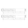 DIN 844-A 28 L-M-NR HSS-E Frez Golden