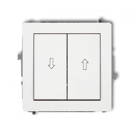 Karlik DECO Mechanizm łącznika zwierny żaluzjowego biały DWP-8