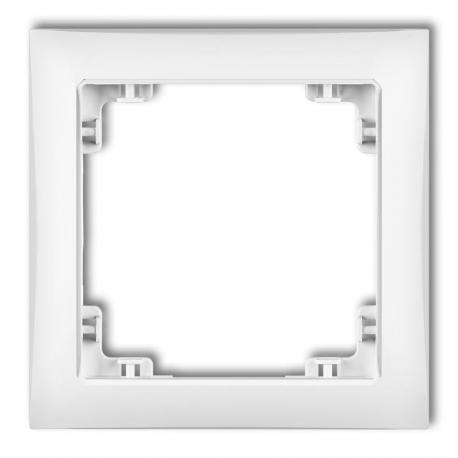 Karlik DECO Ramka uniwersalna pojedyncza z tworzywa DECO Soft biały DRSO-1