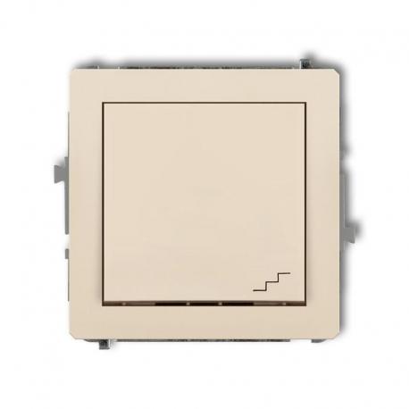 Karlik DECO Mechanizm łącznika schodowego beżowy 1DWP-3