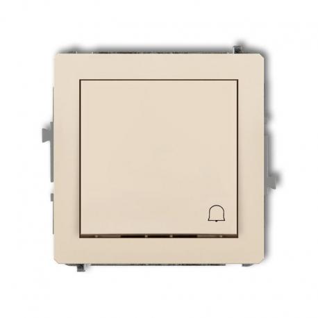 Karlik DECO Mechanizm łącznika zwierny dzwonek beżowy 1DWP-4