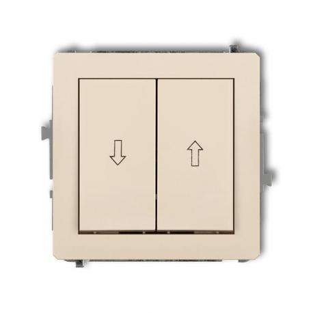 Karlik DECO Mechanizm łącznika zwierny żaluzjowego beżowy 1DWP-8