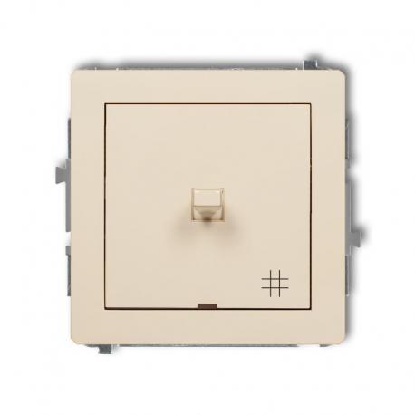 Karlik DECO Mechanizm łącznika krzyżowego w stylu amerykańskim beżowy 1DWPUS-6