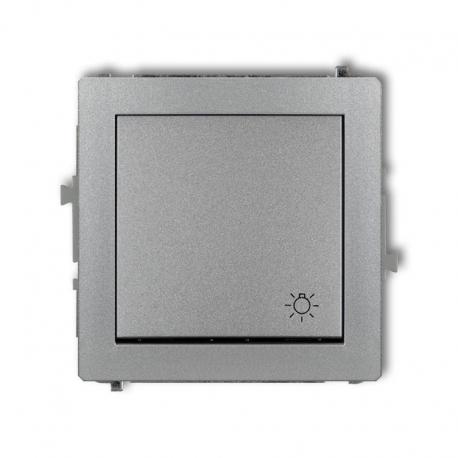 Karlik DECO Mechanizm łącznika zwierny światło srebrny metalik 7DWP-5