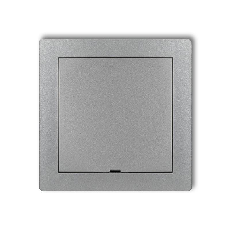 Karlik Ramka pośrednia z zaślepką srebrny metalik 7DRPZ