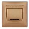 Karlik DECO Łącznik hotelowy DECO Soft złoty metalik 8DSHSO-1