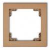 Karlik DECO Ramka uniwersalna pojedyncza z tworzywa złoty metalik 8DR-1