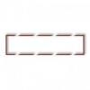 Karlik Ramka wypełniająca poczwórna brązowy metalik 9DRW-4