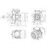 Silnik Elektryczny Trójfazowy Besel SLh 63x-4C1 0,25 kW B34/1