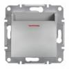 Asfora - Łącznik hotelowy (mechaniczny) bez ramki aluminium