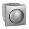 Altira - ściemniacz z reg. obrot. - łącznik 2-drożny - 40-400W/VA - aluminium