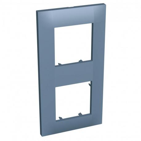 Altira - ramka ozdobna - 2 zespoły pionowa - slate blue - 71 mm