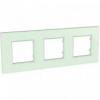 Unica Quadro - Ramka 3-krotna urban green