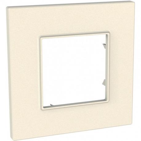 Unica Quadro - Ramka 1-krotna pearl