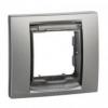 Unica Top - Ramka 1-krotna IP44 aluminium
