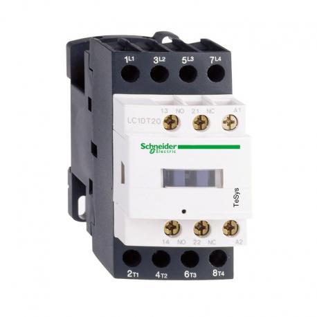 Stycznik mocy TeSys D AC3 25A 4P 2NO 2NC cewka 12VDC