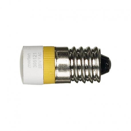 Merten - Akcesoria sygnalizacji świetlna żarówka e10 230VAC/DC żółty