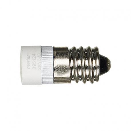 Merten - Akcesoria sygnalizacji świetlna żarówka e10 230VAC/DC biały