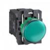 Lampka sygnalizacyjna zielona żarówka 220-240V plastikowa typowa