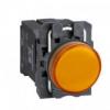 Lampka sygnalizacyjna pomarańczowa żarówka 110-120V plastikowa typowa