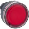 Przycisk płaski czerwony samopowrotny żarówka BA 9s plastikowy typowa