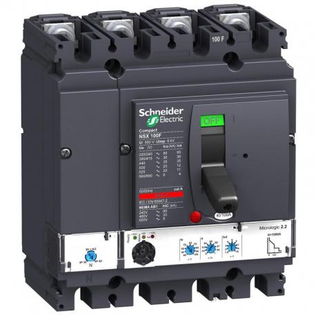 Wyłącznik Compact NSX100N Micrologic2.2 40A 4P 50kA