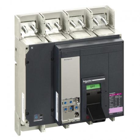 Wyłącznik Compact NS1250H Micrologic5.0 z przyłączami z przodu 1250A 4P 4D