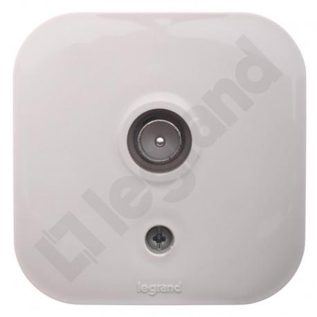 FORIX IP20 - Gniazdo TV KREMOWE