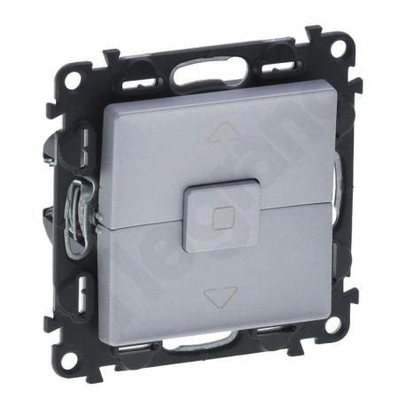 Valena Life Przycisk sterowania roletami 10 A – 230 V~ ALUMINIUM