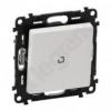 Valena Life Przycisk przełączy NO/NC podświetlany 6 A - 250 V~ BIAŁY