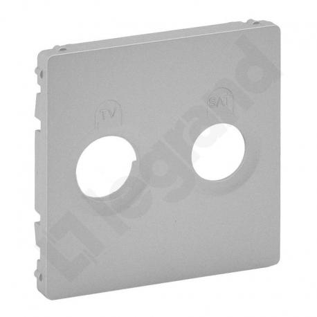 Valena Life Plakietka gniazda TV-SAT ALUMINIUM