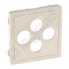 Valena Life Plakietka gniazda TV-RD-SAT-SAT KREMOWA