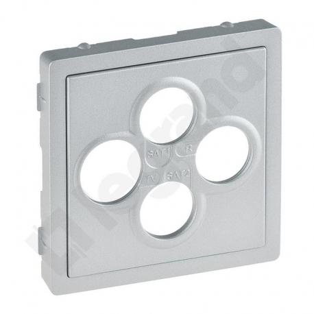 Valena Life Plakietka gniazda TV-RD-SAT-SAT ALUMINIUM