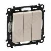 Valena Life Łącznik potrójny 10 AX - 250 V~ KREMOWY