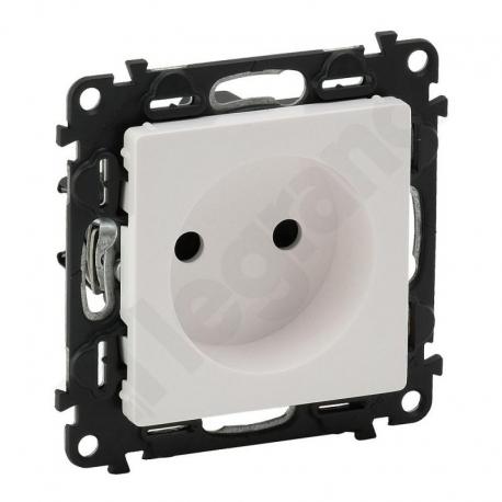 Valena Life Gniazdo 2 P z przesłoną 16 A – 250 V~ BIAŁE