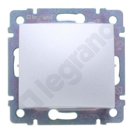 Valena Przycisk jednobiegunowy 10A-250V~ ALUMINIUM