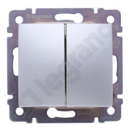 Valena Łącznik schodowy podwójny 10AX-250~ ALUMINIUM