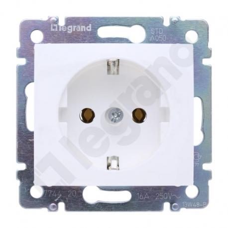 Valena Gniazdo pojedyncze 2P+Z schuko 16A-250V~ BIAŁE