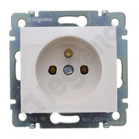 Valena Gniazdo pojedyncze 2P+Z 16A-250V~ KREM