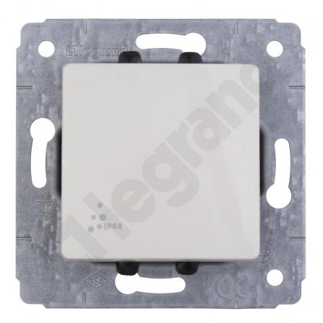 Cariva Łącznik jednobiegunowy IP44 10AX-250V~ KREM