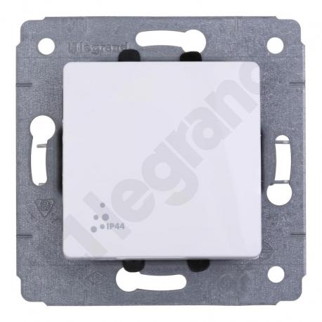 Cariva Łącznik jednobiegunowy IP44 10AX-250V~ BIAŁY