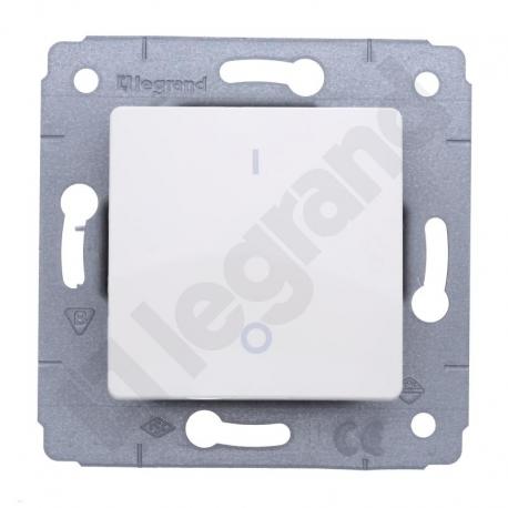Cariva Łącznik dwubiegunowy 2P 10AX-250V~ KREM