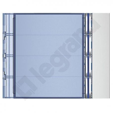Sfera Plakietka modułu Z przyciskami 4 przyciski -ALUMINIUM