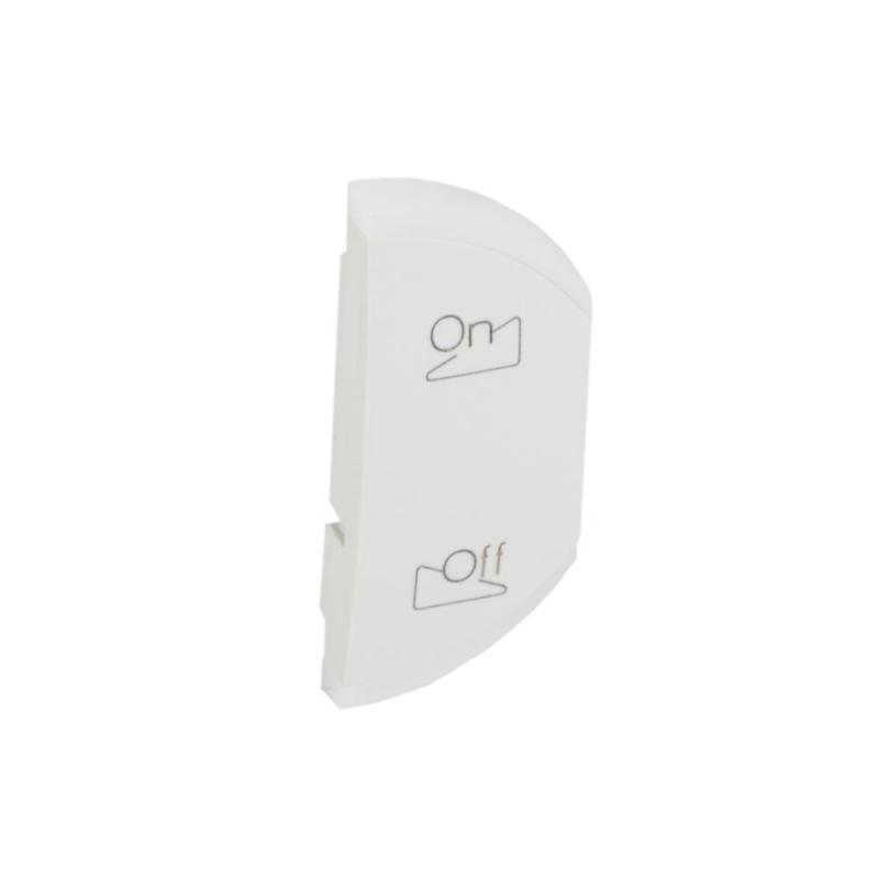 MY HOME SCS CELIANE - Klawisz prawy ON/OFF sterownika wielofunkcyjnego BIAŁY